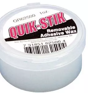 scenery wax, quik stik brand