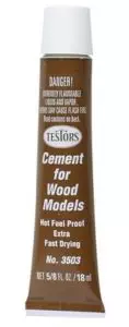 testors extra fast wood glue