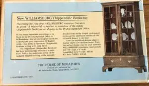 Peyton Randolph Office Bookcase, the Colonial Williamsburg Connection
