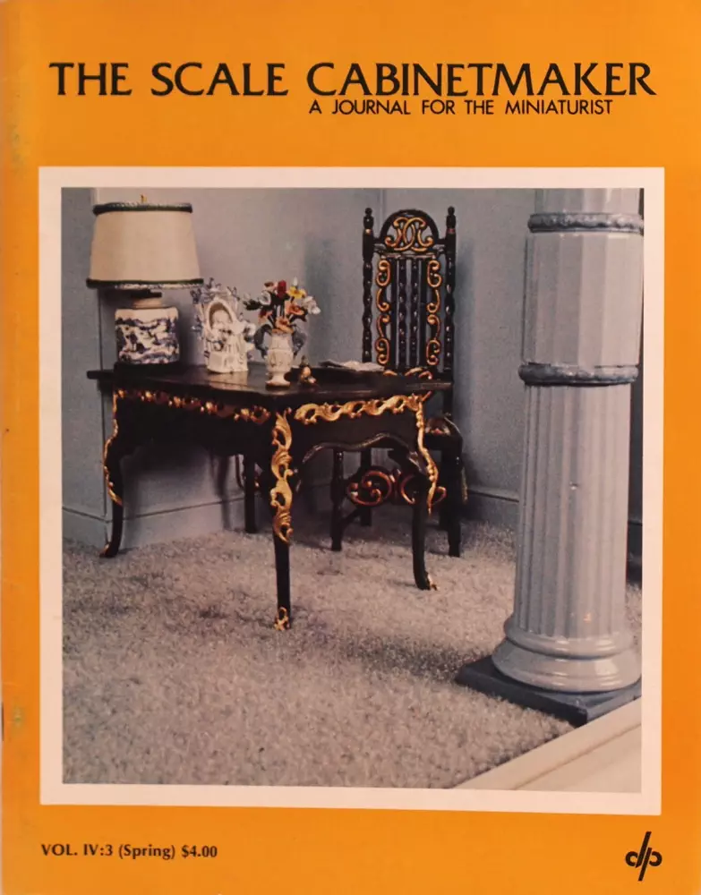 The Scale Cabinetmaker magazine cover, Vol 4, No 3