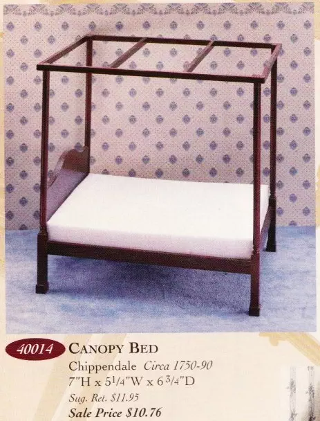 Chippendale Canopy Bed